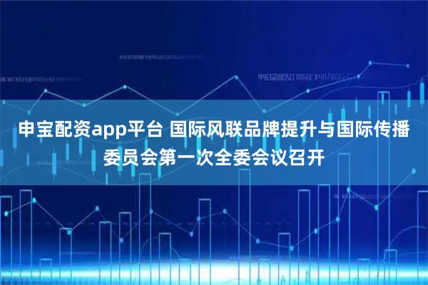 申宝配资app平台 国际风联品牌提升与国际传播委员会第一次全委会议召开