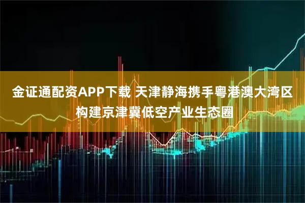 金证通配资APP下载 天津静海携手粤港澳大湾区 构建京津冀低空产业生态圈